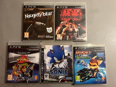 Blandede titler, PS3, anden genre, Jeg sælger lidt blandede spil til Playstation 3. De er alle i rig