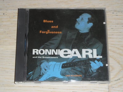 RONNIE EARL & THE BROADCASTERS: BLUES AND FORGIVENESS, blues, 1993 CrossCut Records CCD 11042
cd er 