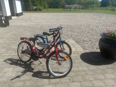 Unisex børnecykel, classic cykel, PUKY, 20 tommer hjul, 3 gear, Rød puch pigecykel 20” med 3 gear i 