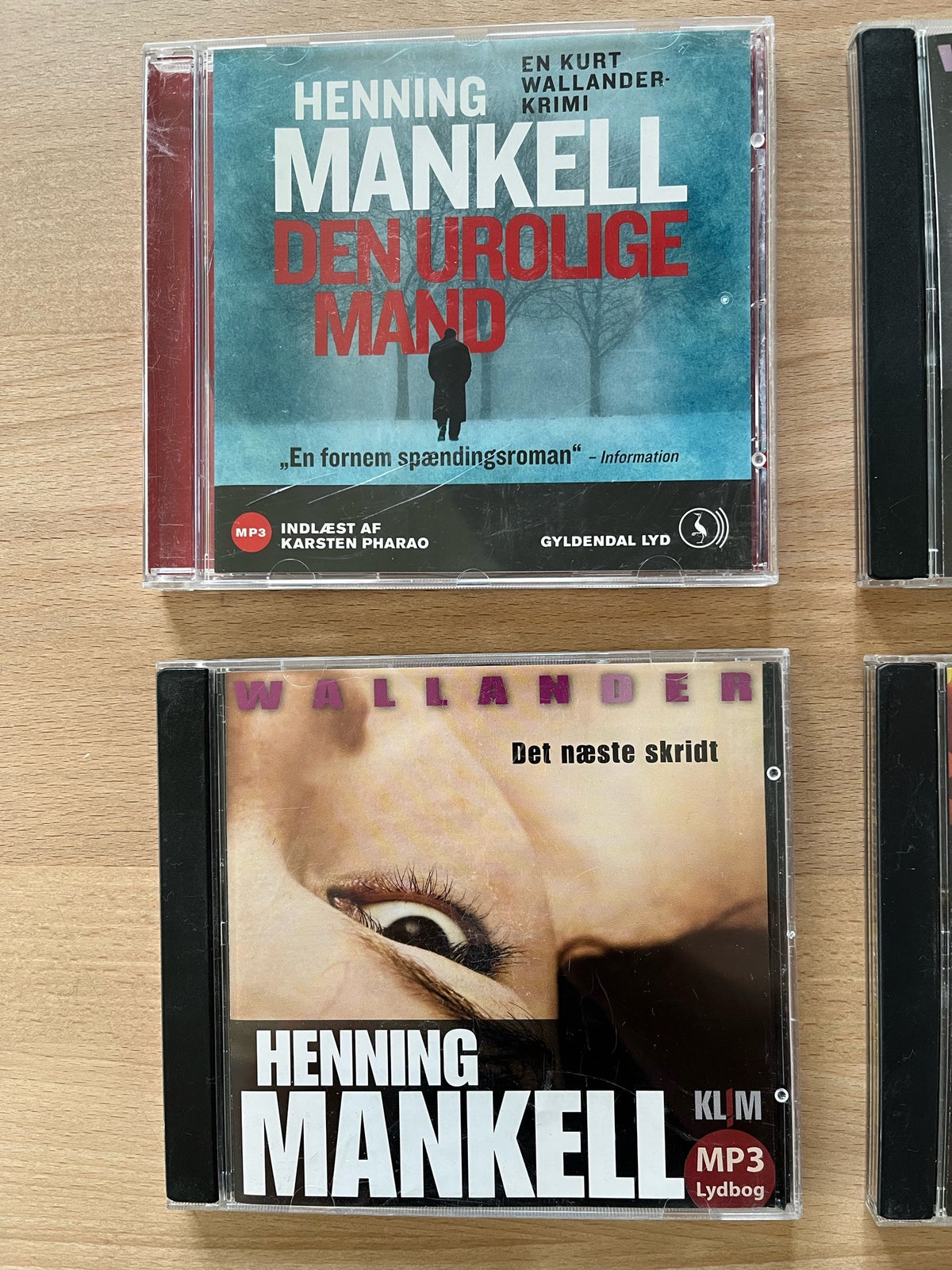 Wallander , Henning Mankell, Lydbog