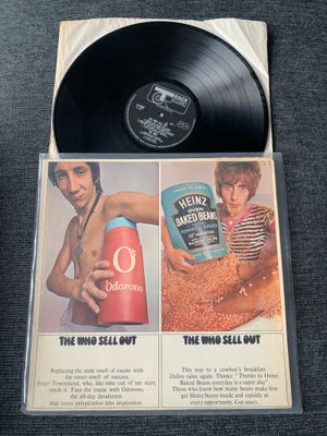 LP, The Who, The Who Sell Out, Sælger denne originale udgave på Track Record. 

VG/VG+ - cover revne
