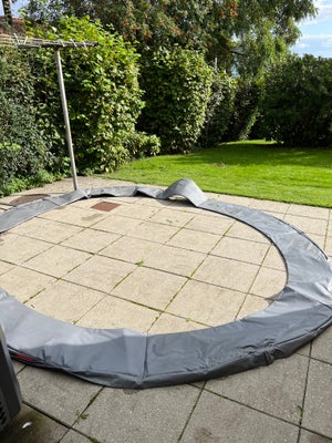 Trampolin, Kant til 380 cm, Brugt kant til Berg trampolin. 380 cm. 10 cm flænge på nederste kant, el