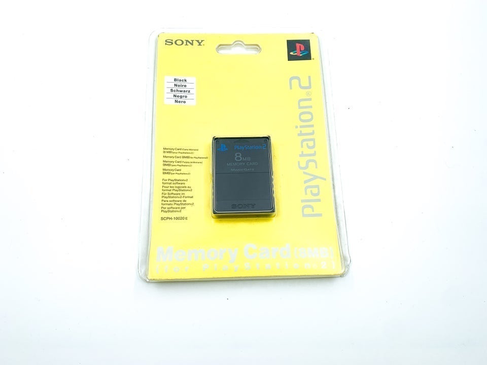 Playstation 2, Originalt PS2 Memory Card Ny I Æske