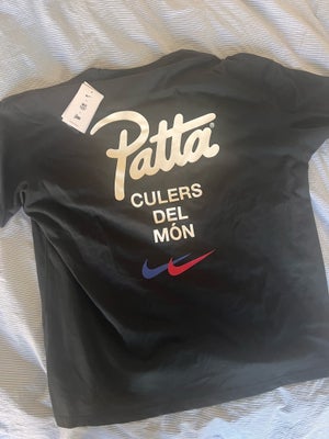 T-shirt, Nike Patta FC Barclona, str. XXL,  Sort,  Bommuld,  Ubrugt, Original ubrugt T-shirt Nike x 