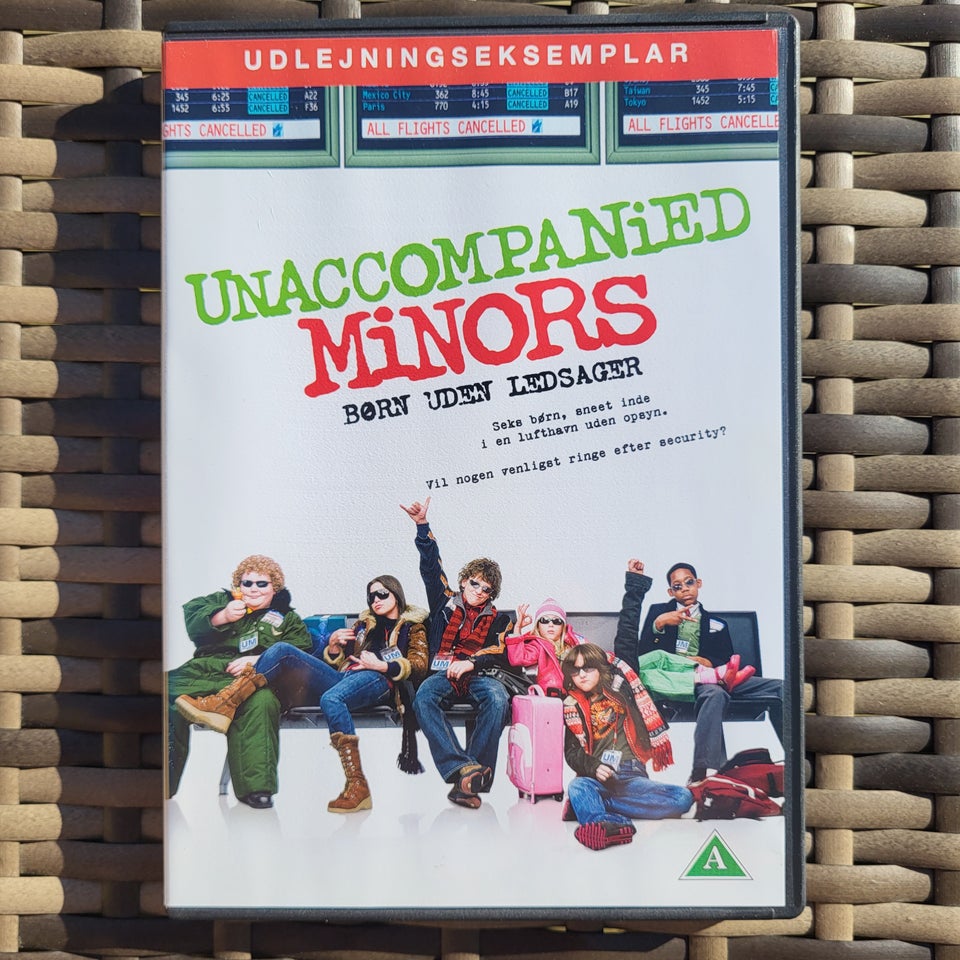 Unaccompanied minors, DVD, komedie