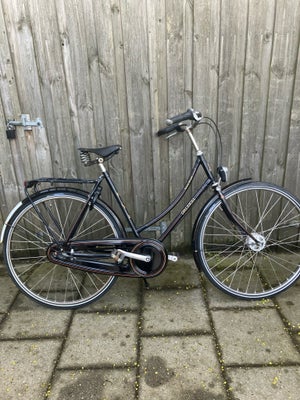 Damecykel,  Raleigh, Turist de luxe, 55 cm stel, 7 gear, Ny serviceret cykel med div nye dele
Ny kæd