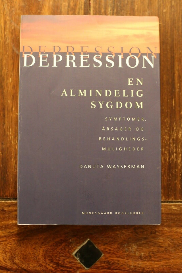 Depression - en almindelig sygdom, Danuta Wasserman, emne:
