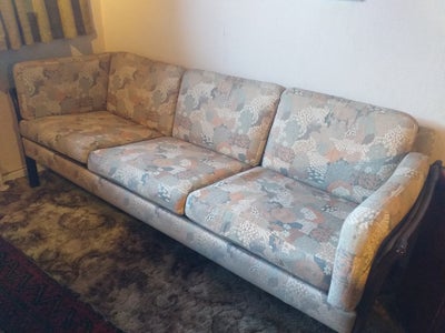 Sofa, uld, 3 pers., Smuk 3 personers sofa. Stof kan aftages. Løse hynder. Meget velholdt. Palisandee