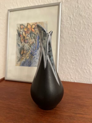 Keramik, Vase, Søholm Burgundia, Flot stand. H: 15 cm. 