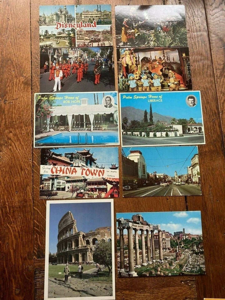 Postkort, Walt Disney USA ROMA gamle