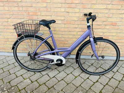 Damecykel,  Kildemoes, 55 cm stel, 7 gear, Køreklar kvalitetscykel med 7 indvendige gear, cykelkurv,