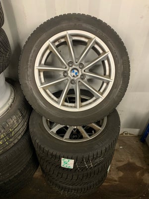 Alufælge, 17", 225 / 55 / R17, vinterdæk, fælge med dæk, Originale BMW fælger passer b.la til en 5 s