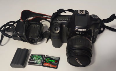 Canon, EOS 40D, spejlrefleks, 10,1 megapixels, Perfekt, Canon EOS 40D spejlreflekskamera sælges med 