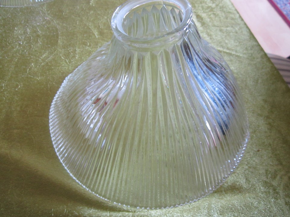 Lampeskærme i glas