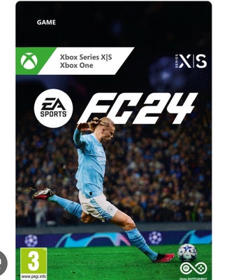 FC 24 digital code til Xbox One og Xbox XS serien, Xbox, sport, FC 24 digital code til Xbox One og X