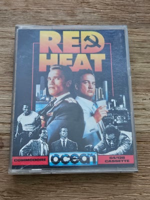 Red Heat, Commodore 64 & C128, 


Ocean, 1989:


"Red Heat"


En Arnold Schwarzenegger action-film-t