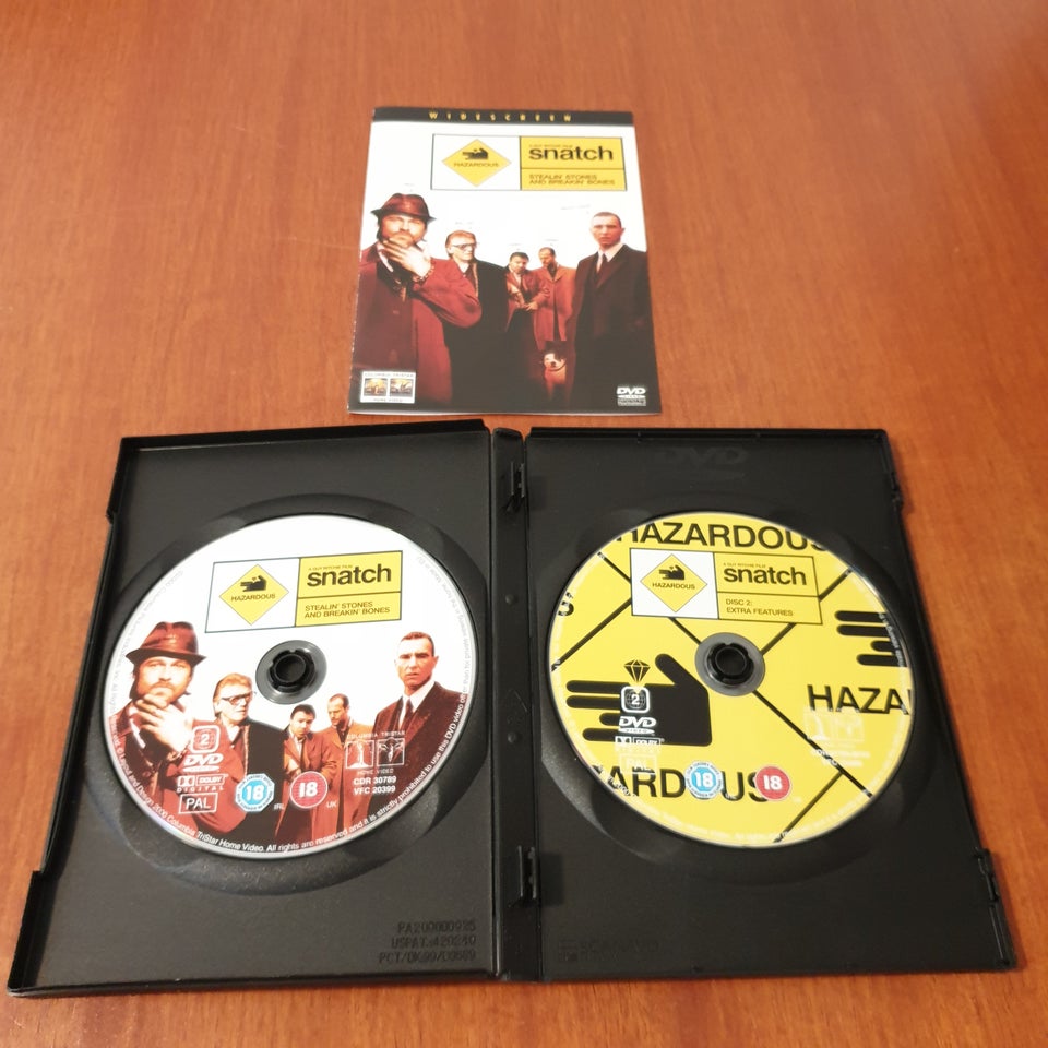 Snatch (Box-set med 2 Discs samt booklet), instruktør Guy