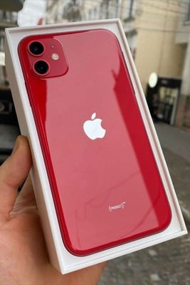 iPhone 11, 64 GB, rød, Perfekt, iPhone 11, 64 GB, rød, 

Super fin, har altid haft cover på bagsiden