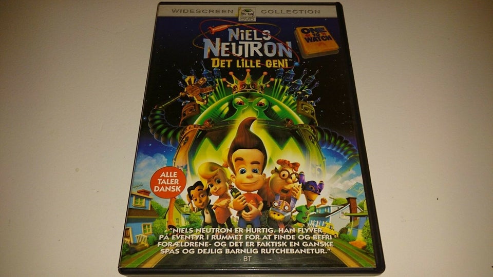 Jimmy Neutron, DVD, familiefilm