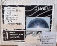 Væglampe, Horn - Nova