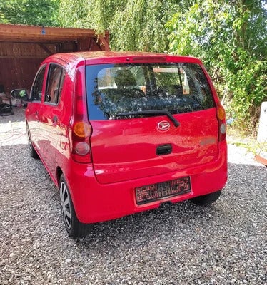 Daihatsu Cuore, 1,0, Benzin, 2008, km 183000, rød, klimaanlæg, ABS, airbag, alarm, 5-dørs, st. car.,