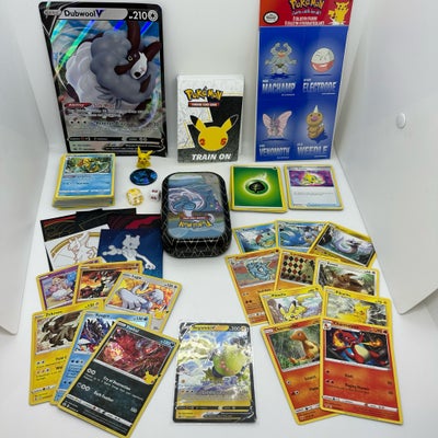 Samlekort, Pokemon pakkekalender - 100 dele? , Pokemon, Sønnike sælger ud af hans store samling af p