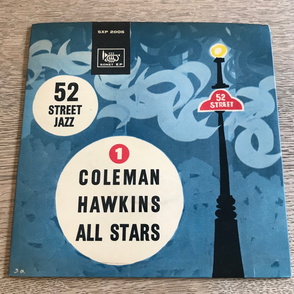 EP, Coleman Hawkins All Stars, 52 Street Jazz