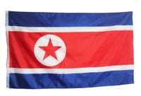 Flag, Nord Korea Den Demokratiske Folkerepublik Korea