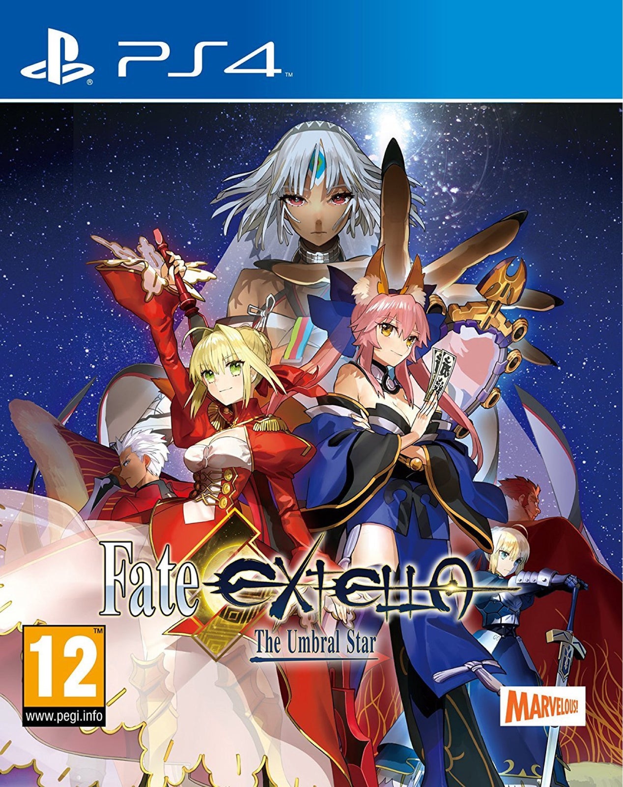 Fate/Extella: The Umbral Star til PS4, PS4, adventure