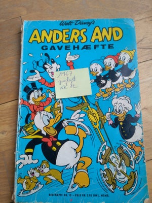Anders And, Tegneserie, Anders And blad
I alt 26 stykker fra 1956 til 1977
1956 nr. 19
1965 nr. 44
1