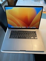 MacBook Pro, 16 inch 2020, 2,3 ghz 8 core i9 GHz