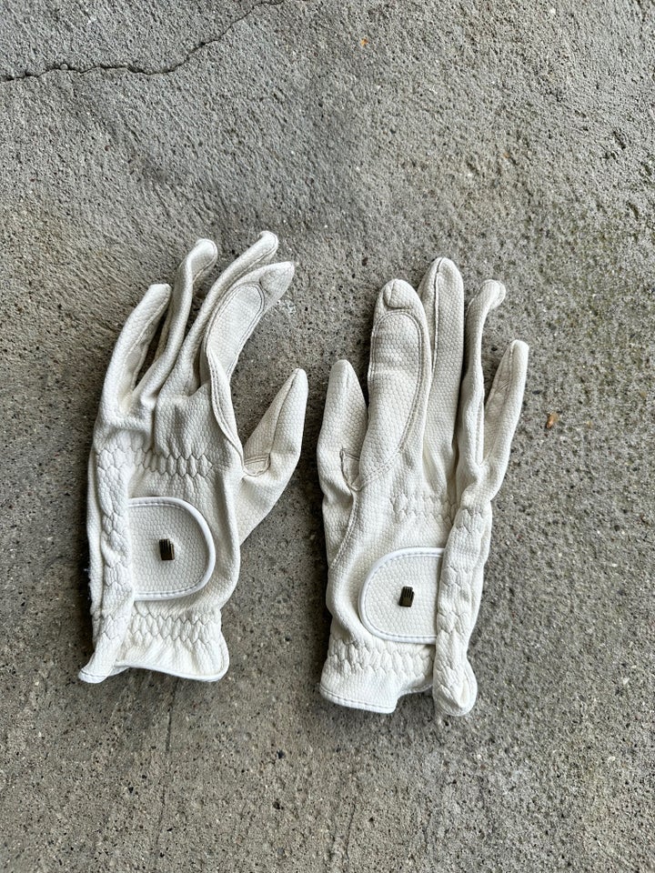 Handsker, Roeckl hvide handsker – – Køb og Salg af Nyt og Brugt