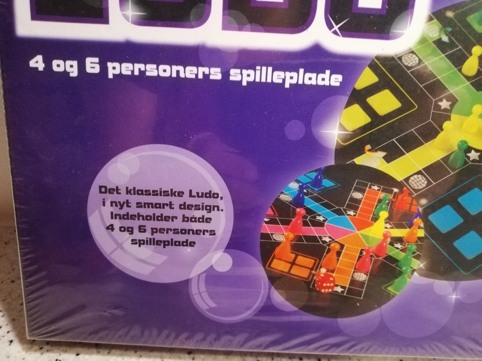 LUDO 4+6 mands, Familiespil, brætspil