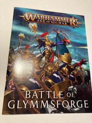 Warhammer, Age of sigmar
Battle of Glymmsforge
I pæn stand
Sender gerne
Porto 45 kr