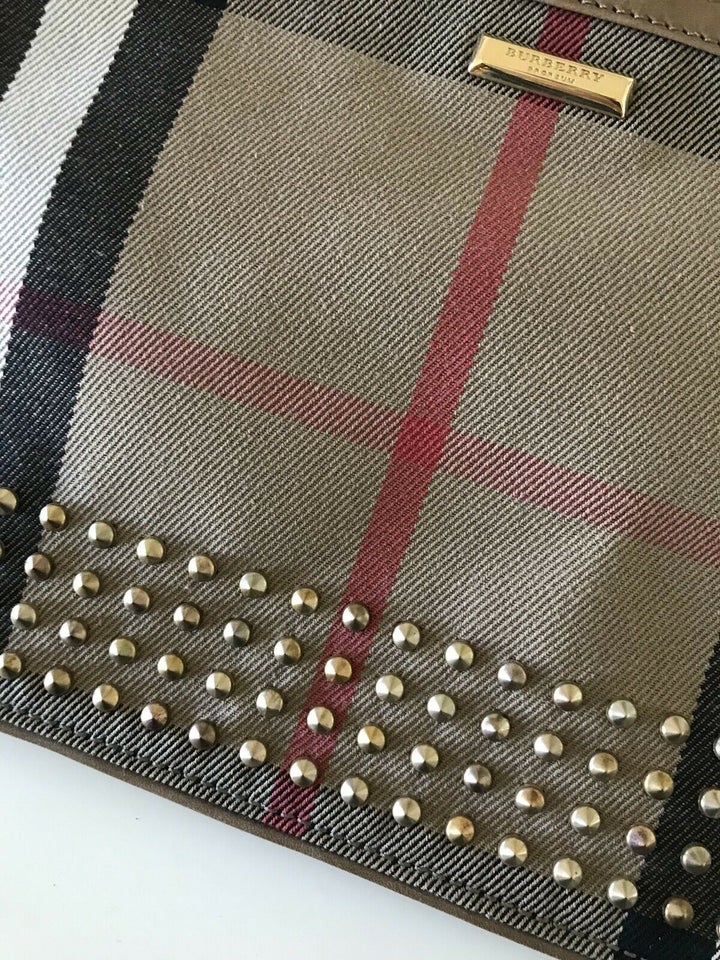 Clutch, Burberry cluch med pose