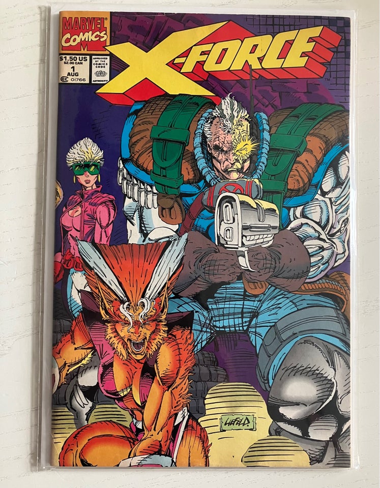 X-force 1-15 US Marvel comics, Tegneserie