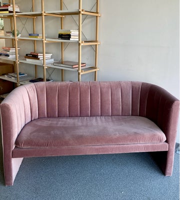 Sofa, velour, 2 pers. , &tradition, Fineste og meget velholdt Loafer sofa fra &tradition i soft pink