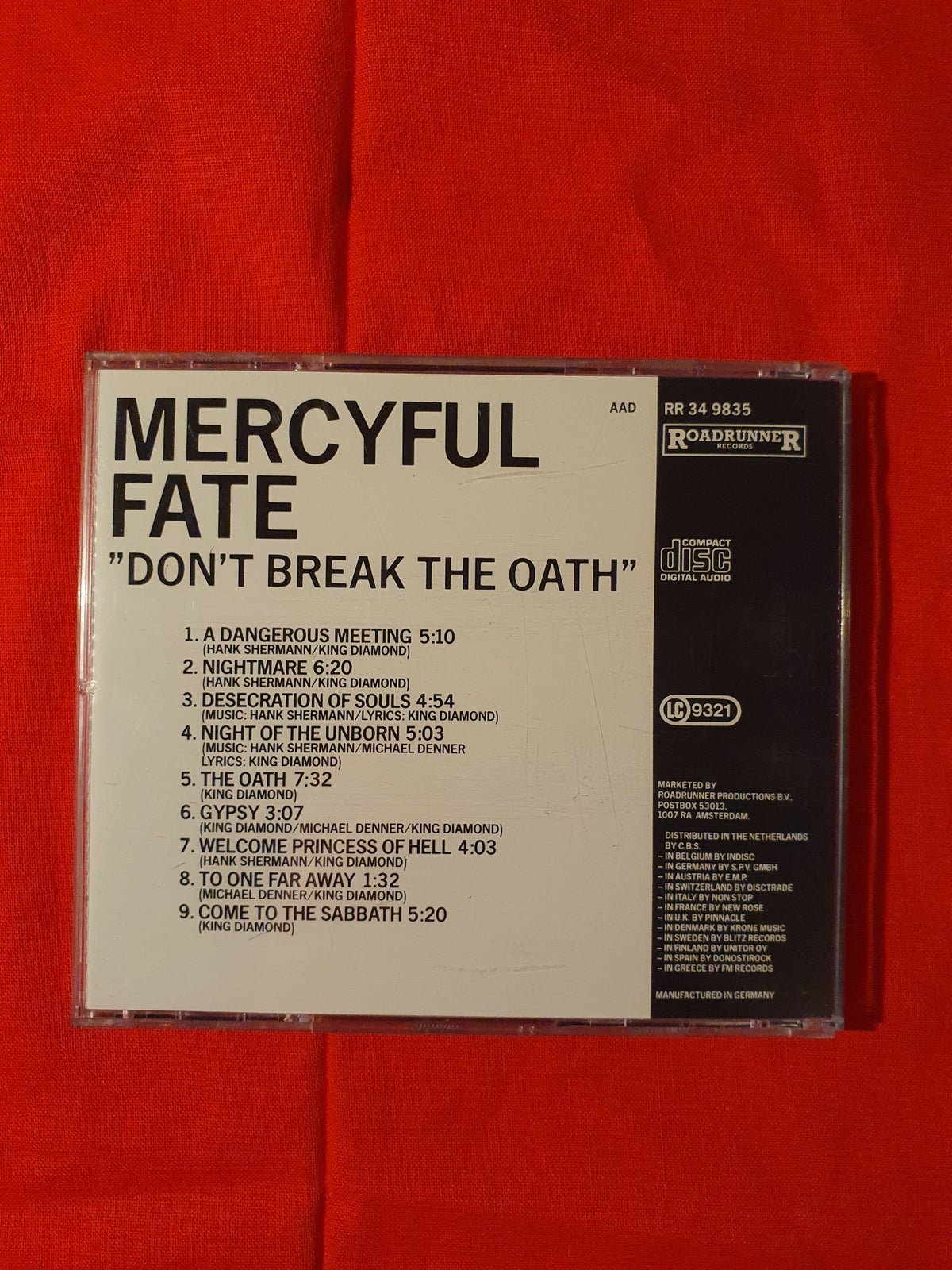 Mercyful Fate: Don't Break The Oath, metal