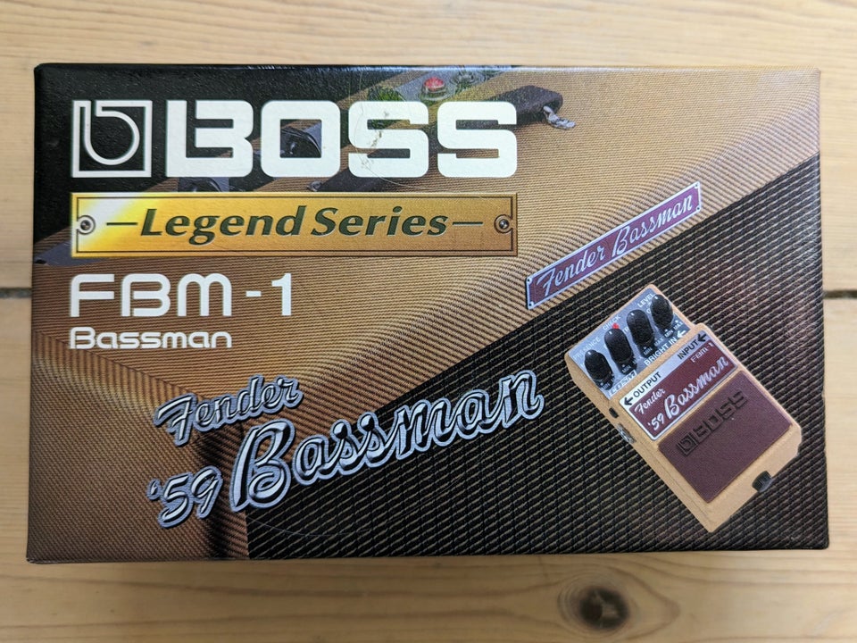 Fender '59 Bassman, Boss FBM-1 – dba.dk – Køb og Salg af Nyt og Brugt