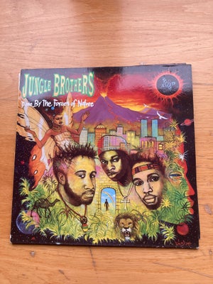 LP, Jungle Brothers, Done by the force of nature, Standen på pladen er ganske sublim og coveret er g