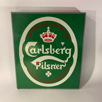 Øl, Skilt Carlsberg - Dba.dk - Køb Og Salg Af Nyt Og Brugt