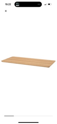 Ikea, ANFALLARE, 1 stk. bordpladen bambus fra Ikea - ANFALLARE. Kun brugt ganske lidt. Pæn, velholdt