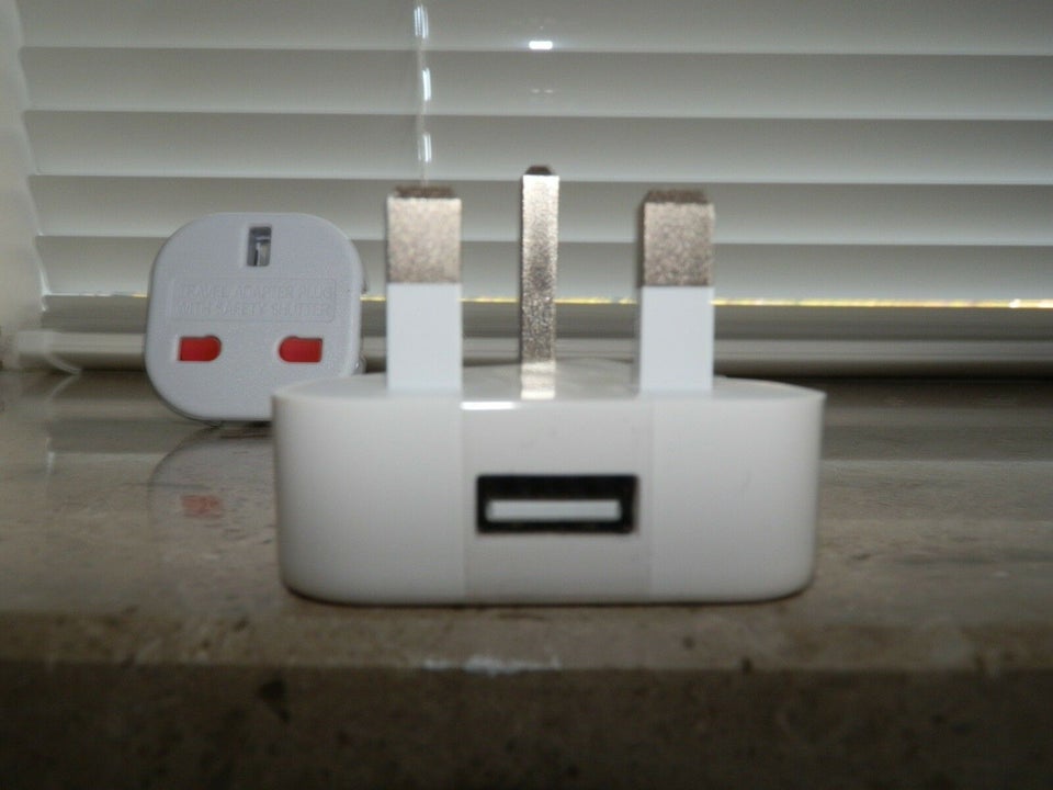 Adapter, t. iPhone, 5W USB Power Adapter DK/UK lader