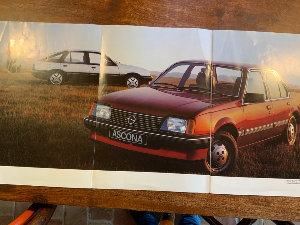 Salgsbrochure , Opel Ascona