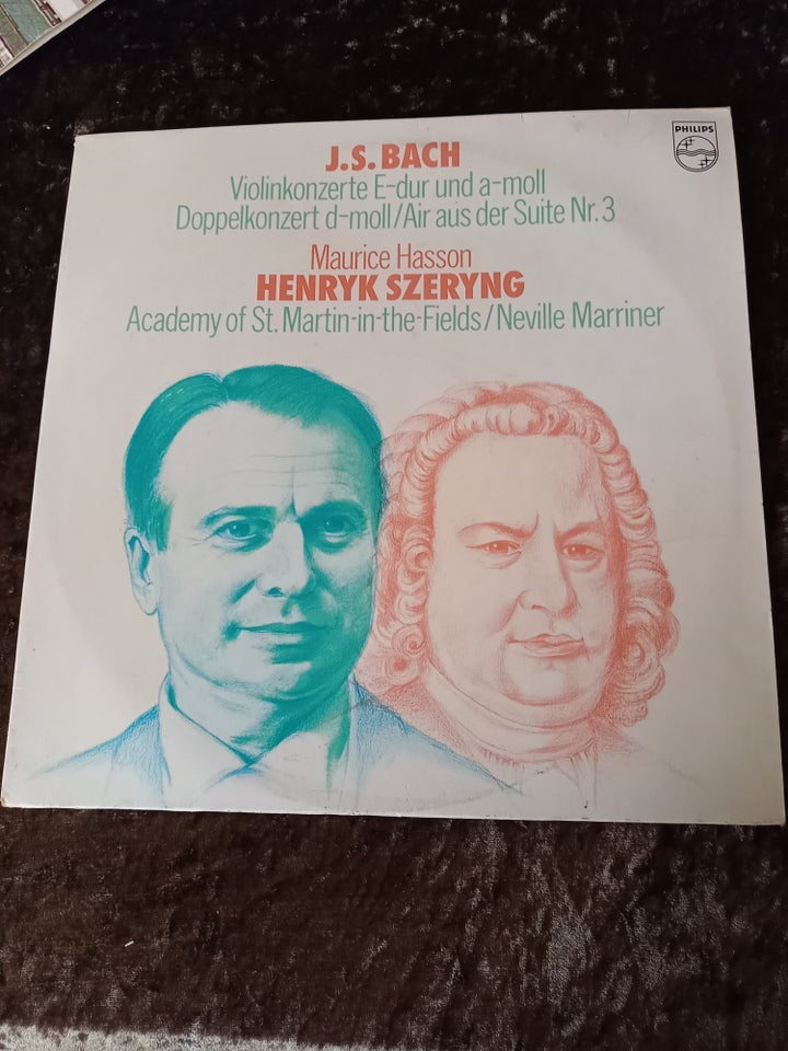 LP, J.S.Bach, Violinkonzerte E-dur und a-moll