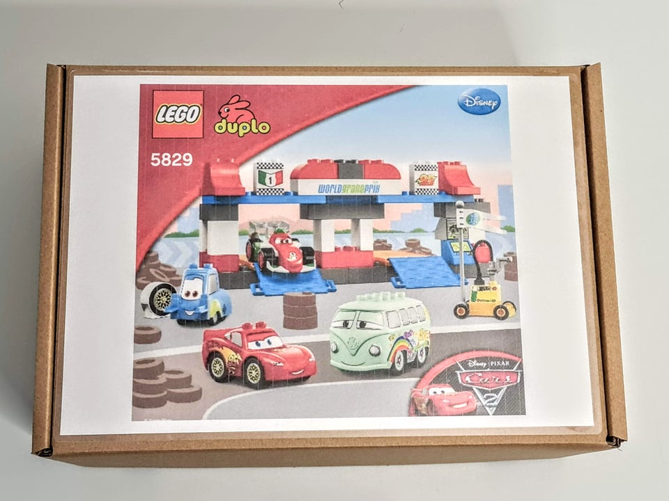 Lego duplo cars discount 5829