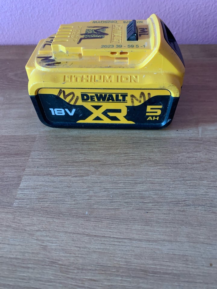 Batteri, Dewalt 5Ah