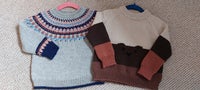 Sweater, Håndstrikket nyt, Merino uld