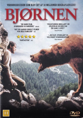 Bjørnen / The Bear (1988), instruktør Jean Jacques Annaud, DVD, eventyr, Som ny, meget velholdt uden