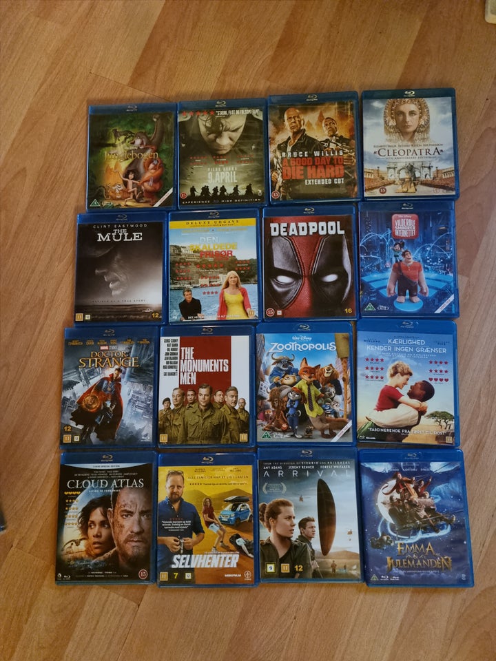 Forskellige genrer, Blu-ray, andet